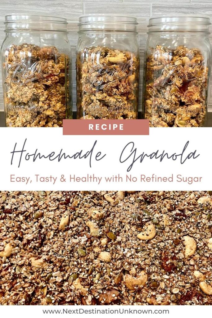 Easy Healthy Homemade Granola Recipe
