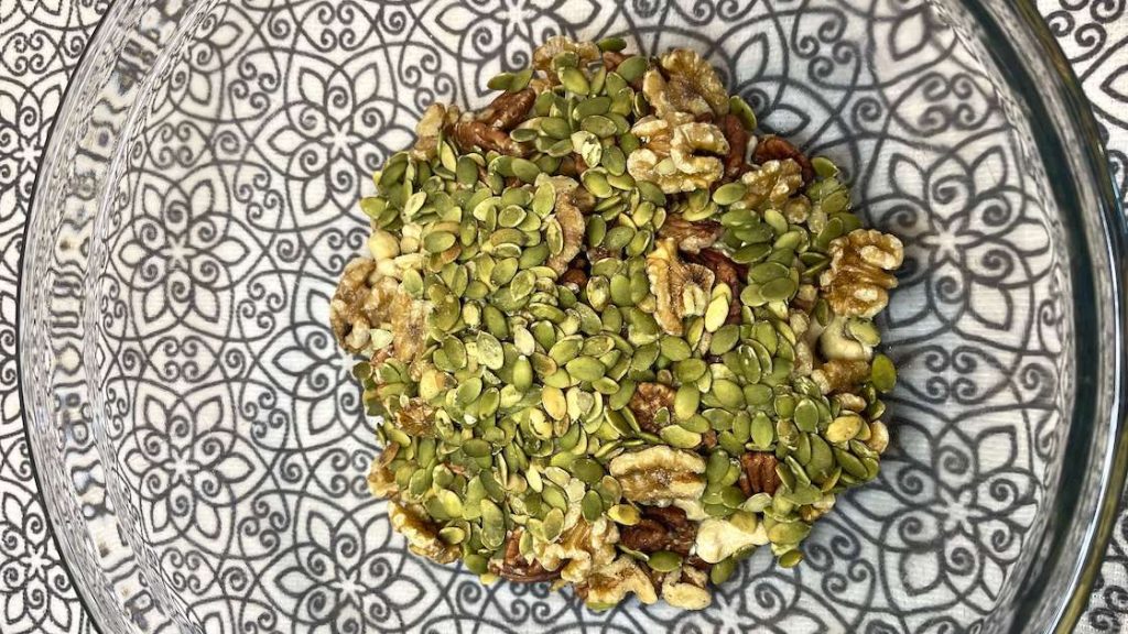 Pumpkin Seeds for Homemade Granola Recipe