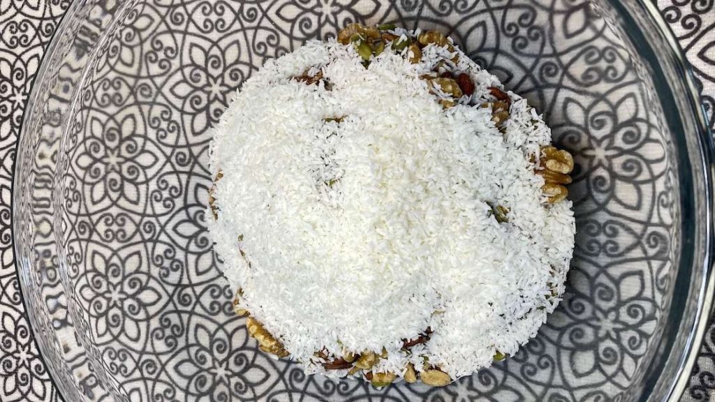 Shredded Coconut for Homemade Granola Recipe