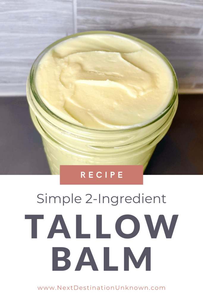 Simple Whipped Tallow Balm Recipe