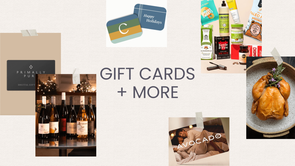 Non-Toxic Mother's Day Gifts - Gift Cards + More for Crunchy Mamas