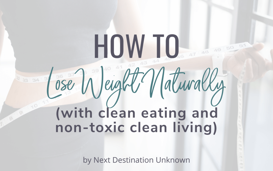 How to Lose Weight Naturally (Without Diets, Drama, or Soul-Sucking Workouts)