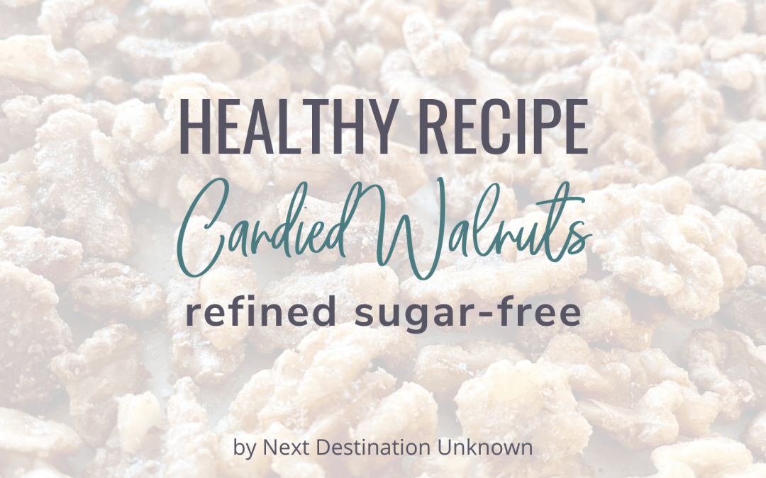 Healthy Candied Walnuts Recipe (Refined Sugar-Free!)