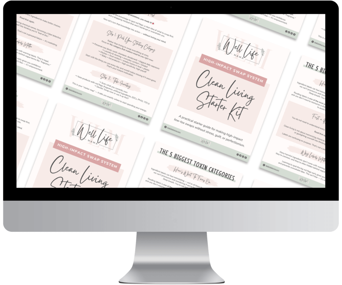 Clean Living Starter Kit - How To Start a Low Tox Lifestyle