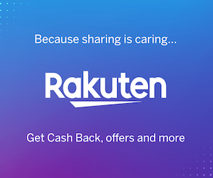 Get Cash Back with Rakuten!