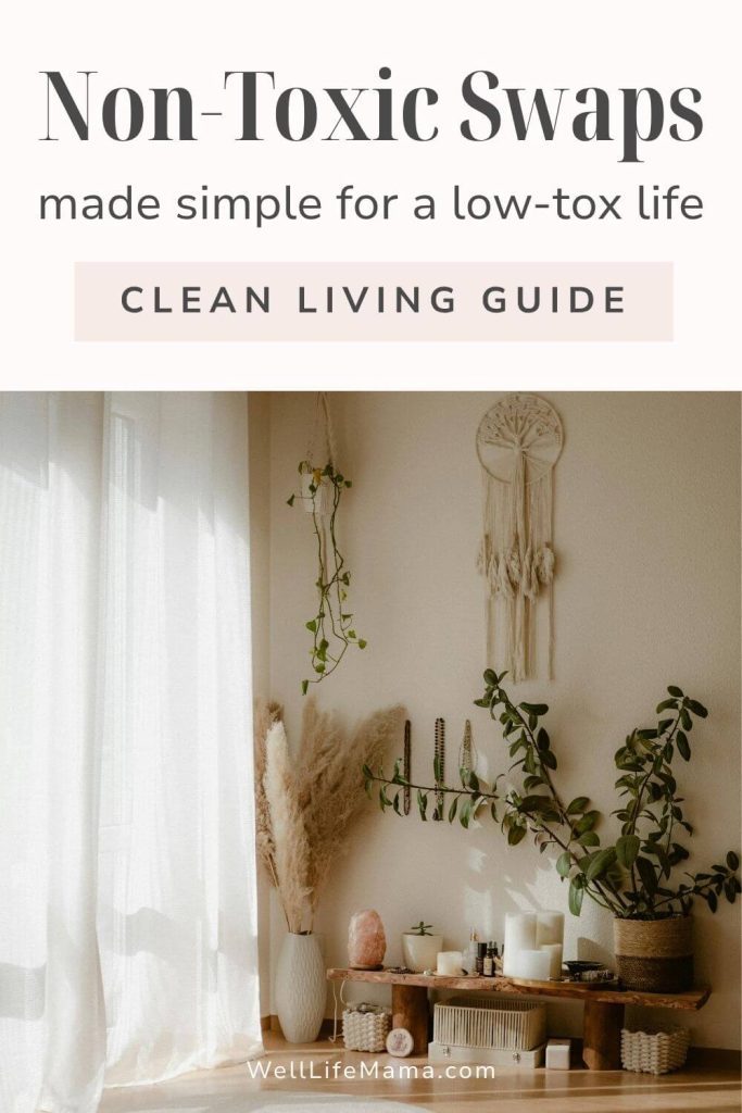 Simple Non-Toxic Swaps for a Low-Tox Life and How To Start Clean Living